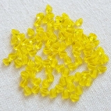 25 Gramm - pinch beads kristallgelb, gelb